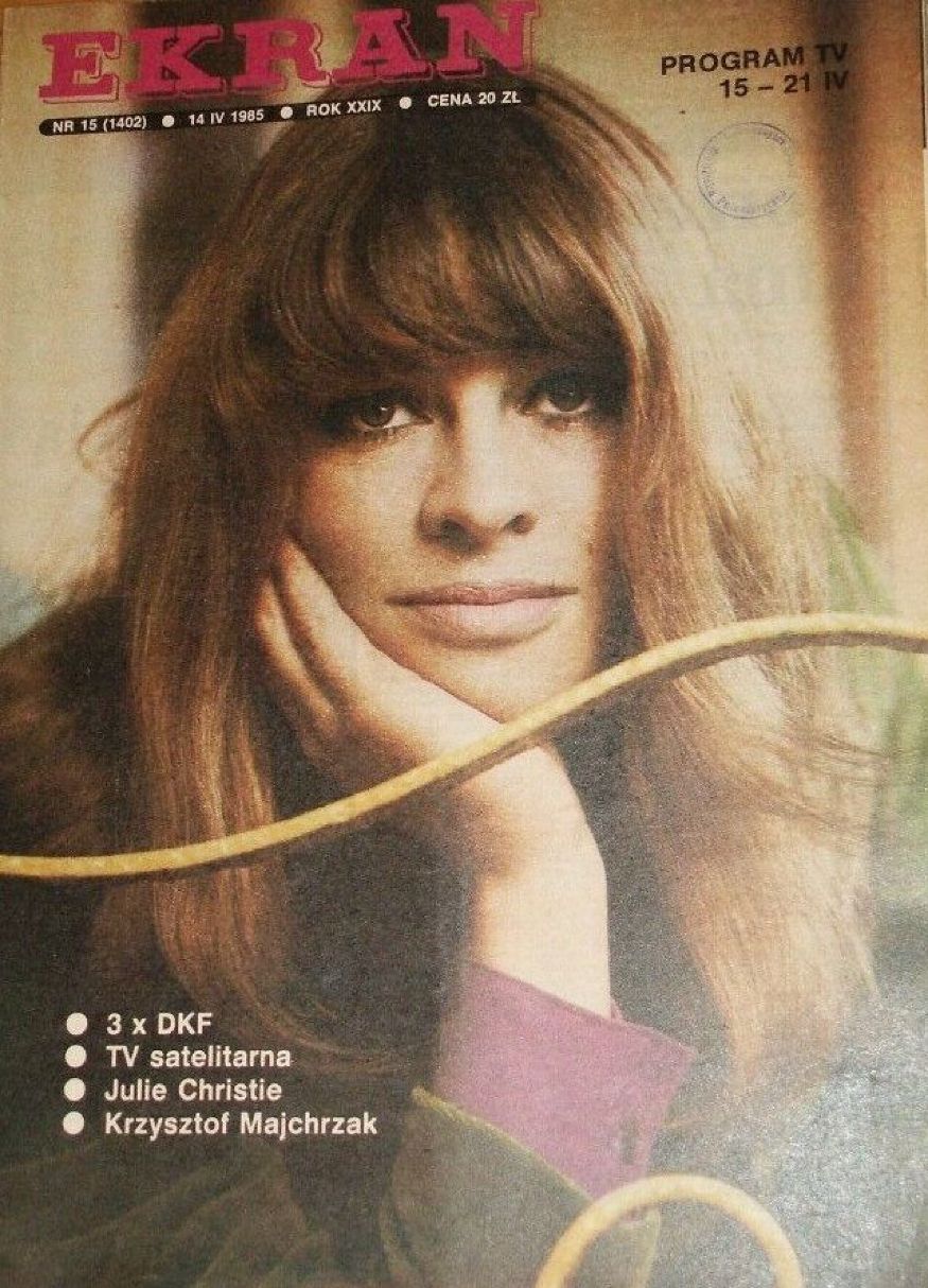 EKRAN (Po) magazine side cover Issue 1402 14 April 1985
