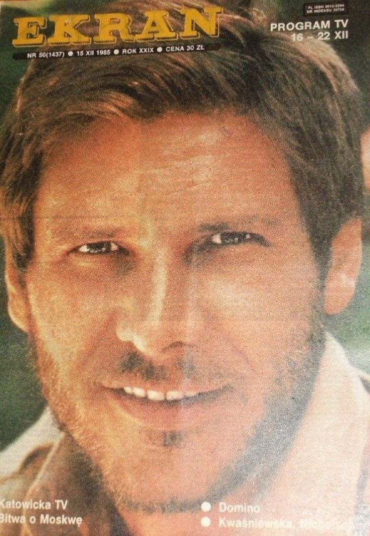 EKRAN (Po) magazine side cover Issue 1437 15 December 1985