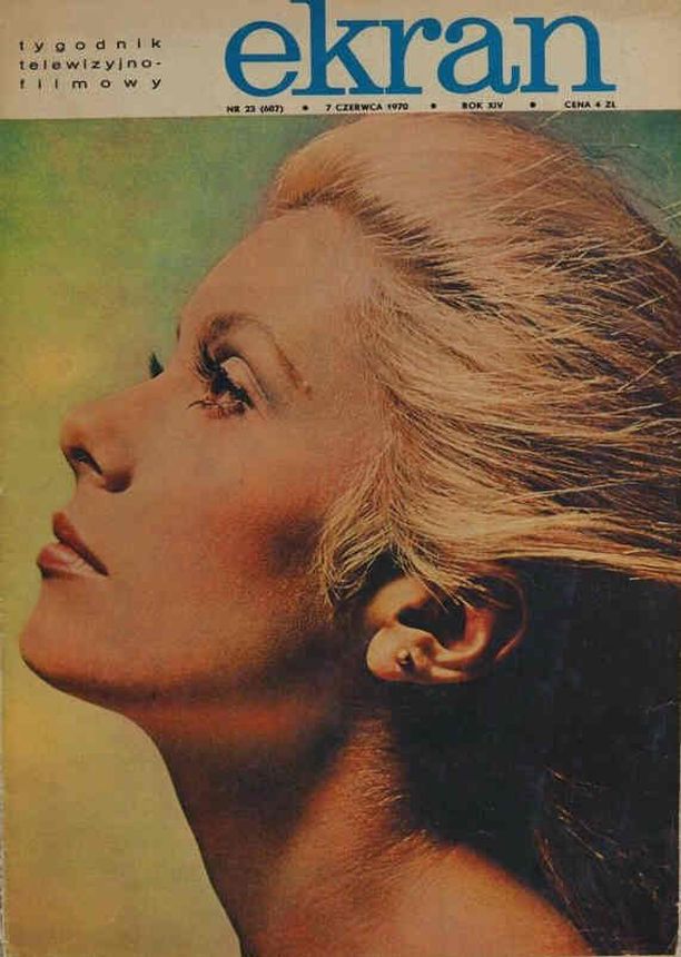 EKRAN (Po) magazine side cover Issue 687 7 June 1970