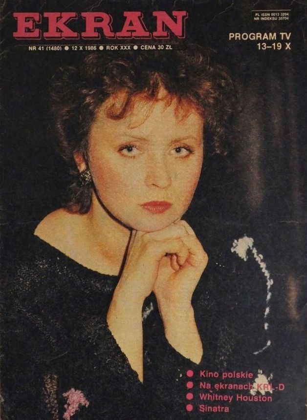 EKRAN (Po) magazine side cover Issue 1480 12 October 1986