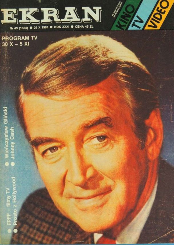 EKRAN (Po) magazine side cover Issue 1534 29 October 1987
