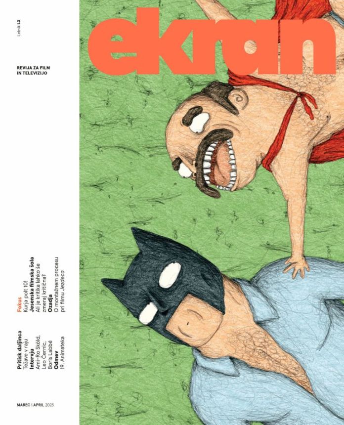EKRAN magazine side cover  March/April 2023