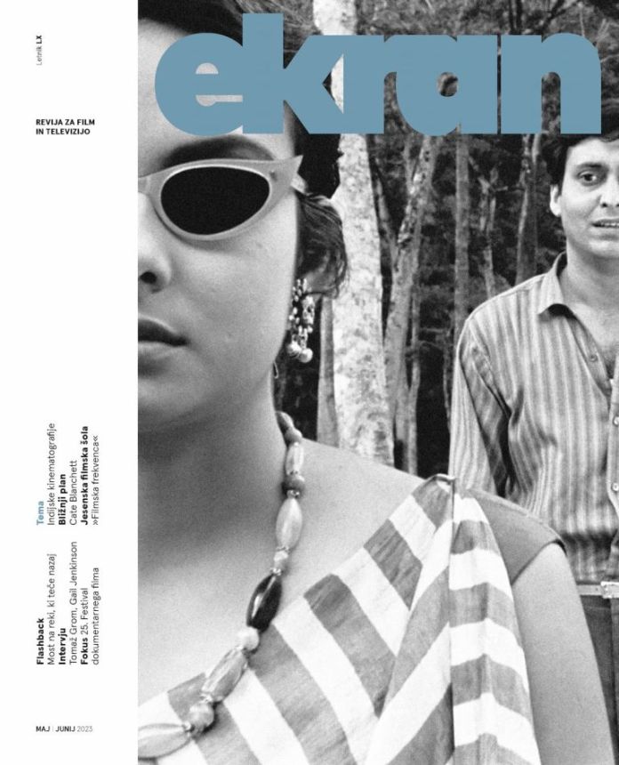 EKRAN magazine side cover  May/June 2023