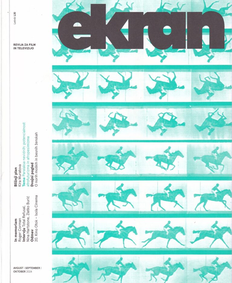 EKRAN magazine side cover  September/October 2024