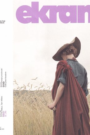 EKRAN magazine side cover  January/February 2025