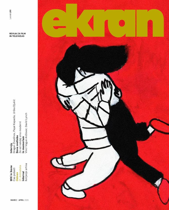 EKRAN magazine side cover  March/April 2025