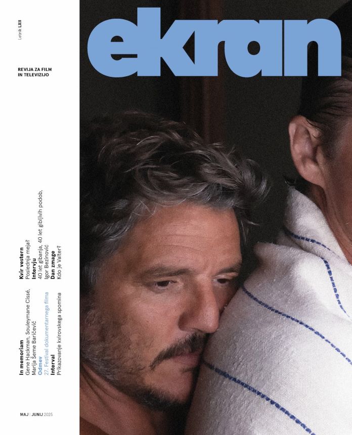 EKRAN magazine side cover  May/June 2025