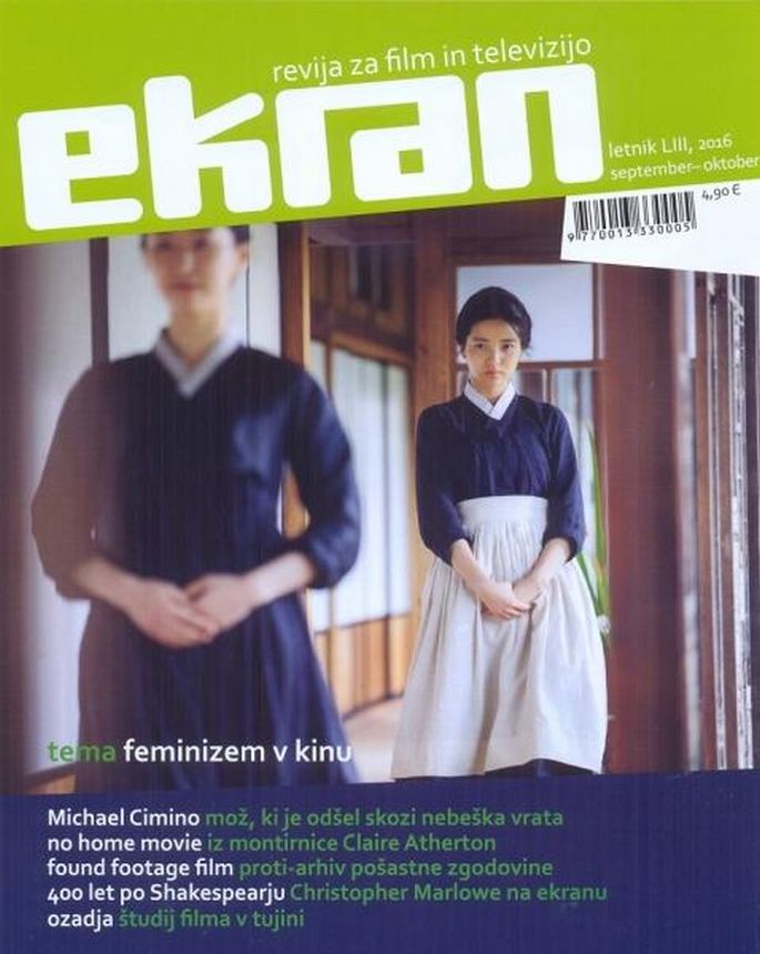 EKRAN magazine side cover  September/October 2016