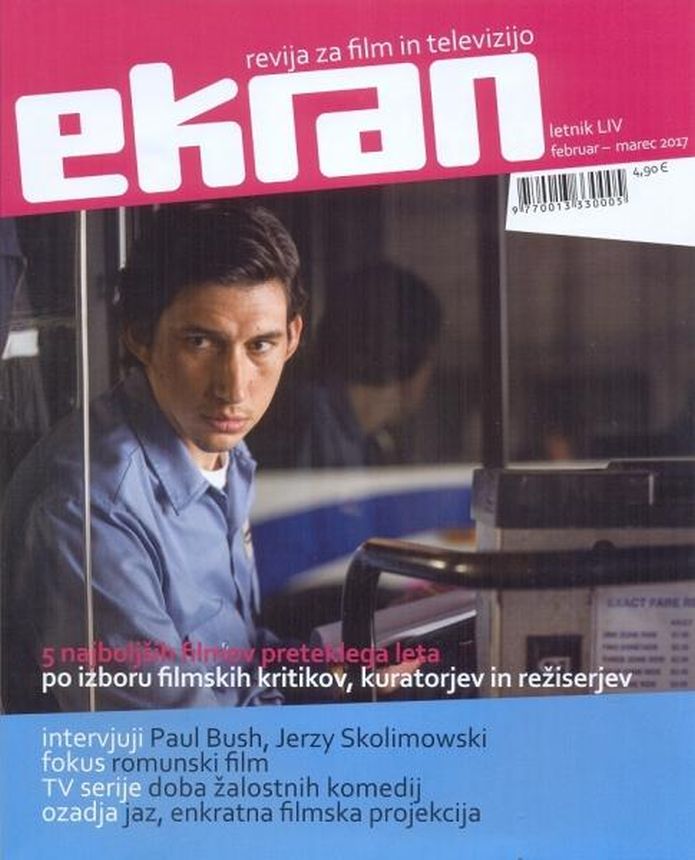 EKRAN magazine side cover  February/March 2017