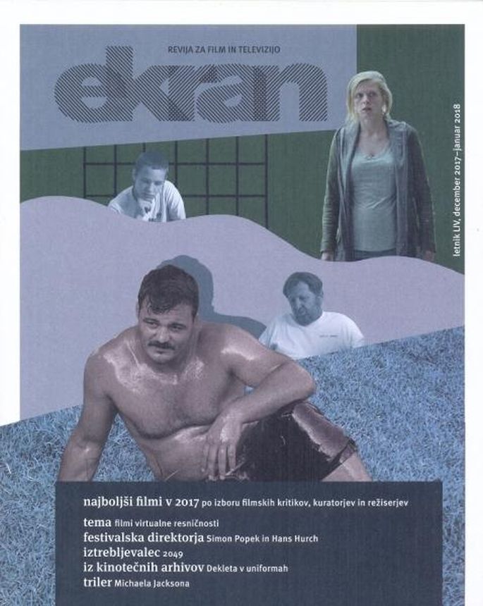 EKRAN magazine side cover  December 2017/ January 2018 