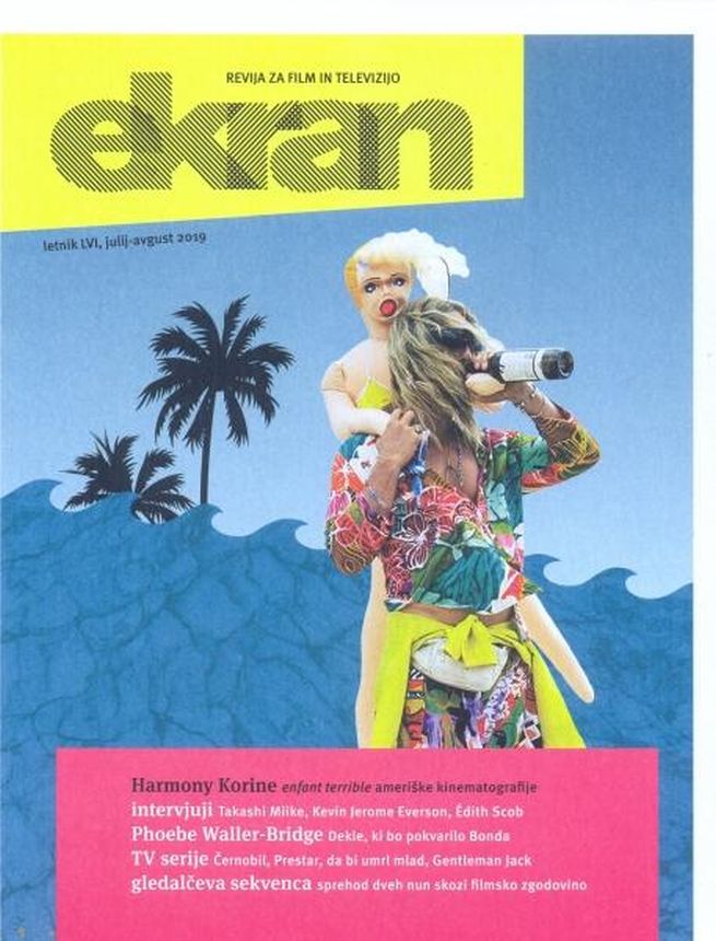 EKRAN magazine side cover  July/August 2019