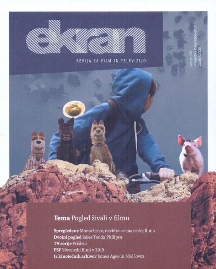 EKRAN magazine side cover  November/December 2019