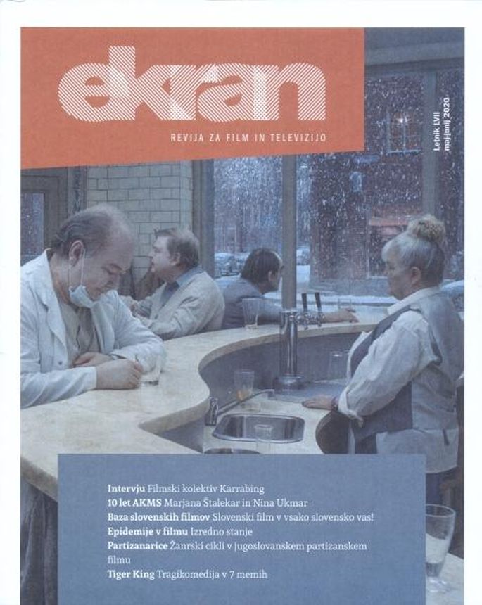 EKRAN magazine side cover  May/June 2020