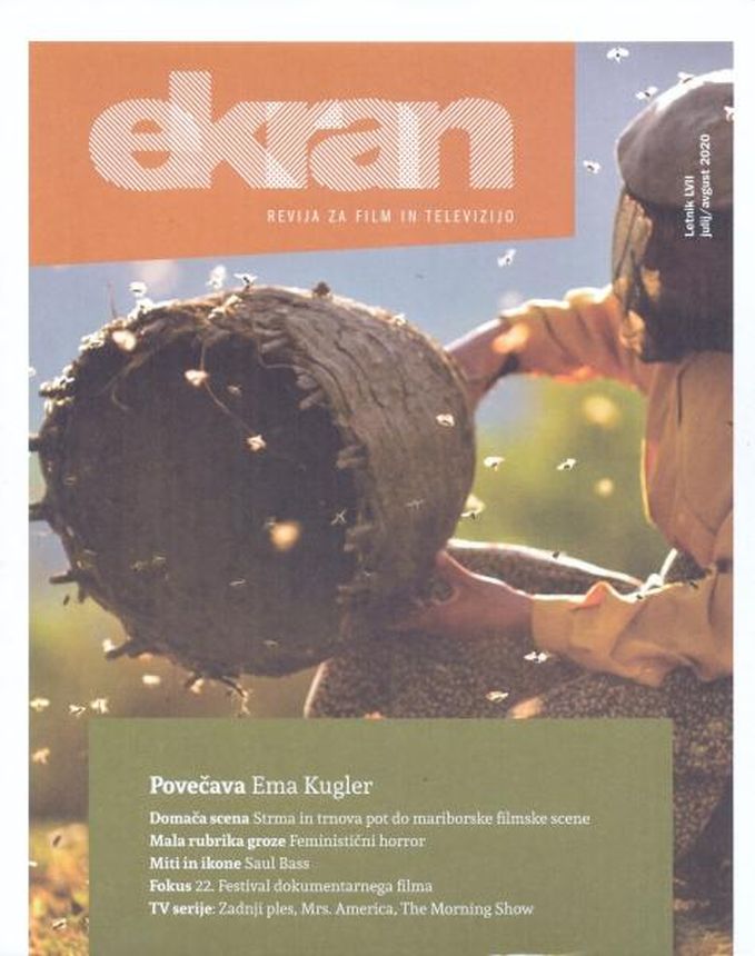 EKRAN magazine side cover  July/August 2020