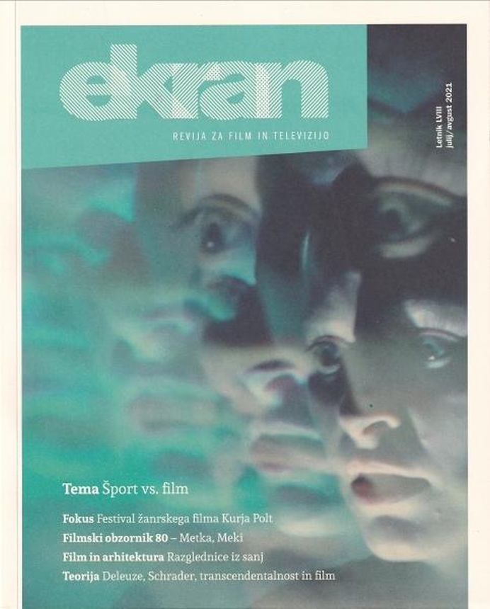 EKRAN magazine side cover  July/August 2021