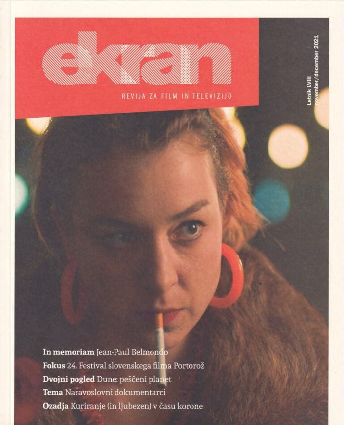 EKRAN magazine side cover  November/December 2021