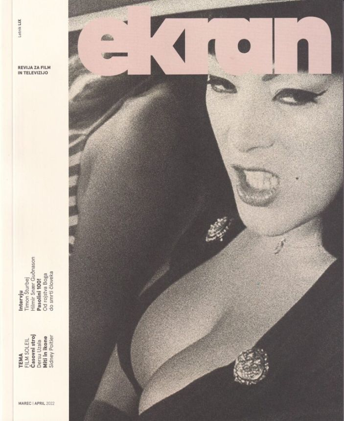 EKRAN magazine side cover  March/April 2022
