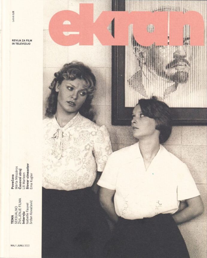 EKRAN magazine side cover  May/June 2022