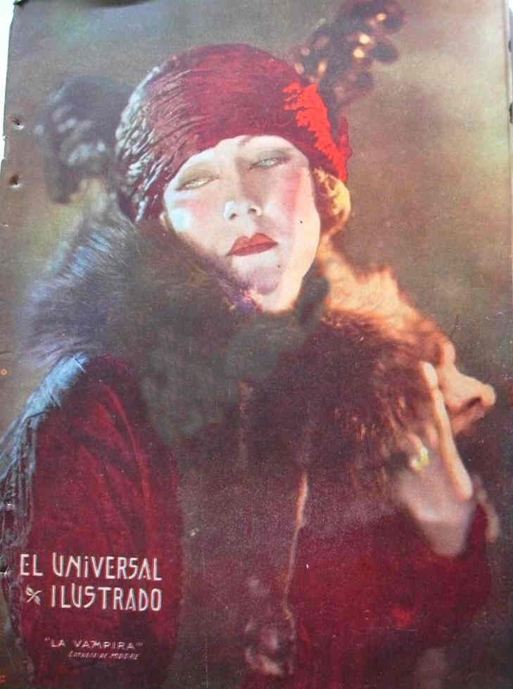 UNIVERSAL ILUSTRADO magazine side cover October 1922