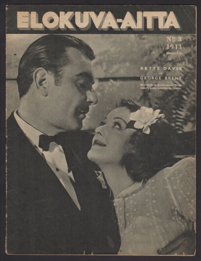 ELOKUVA-AITTA magazine side cover Issue 3   1943