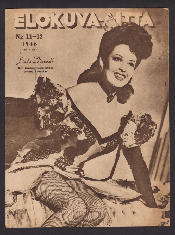 ELOKUVA-AITTA magazine side cover Issue 11-12   1946