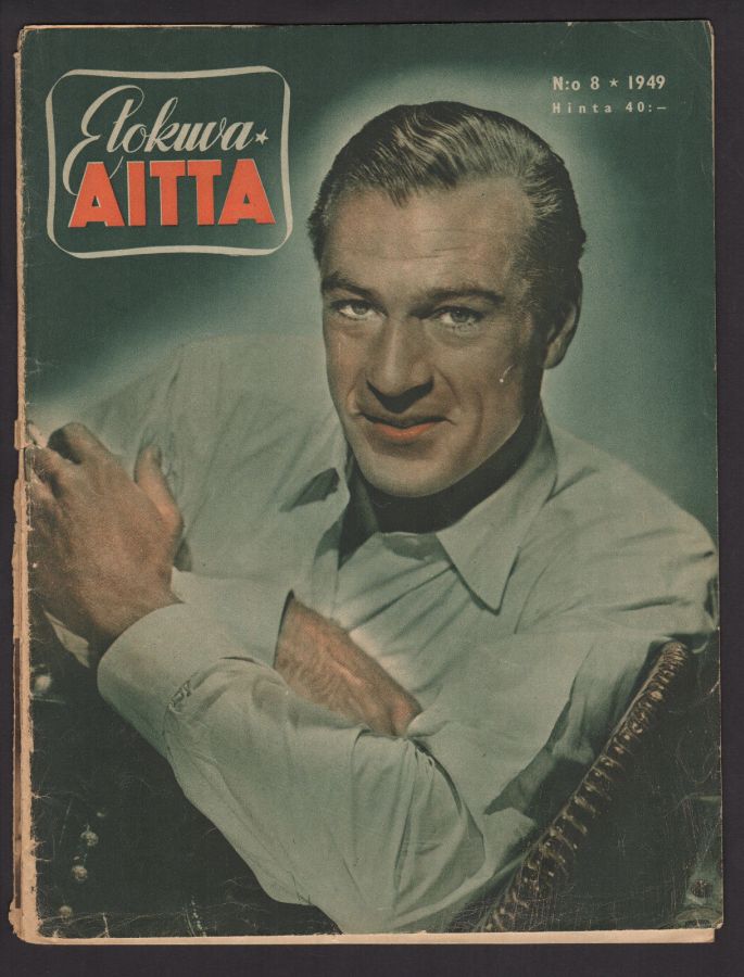 ELOKUVA-AITTA magazine side cover Issue 8   1949