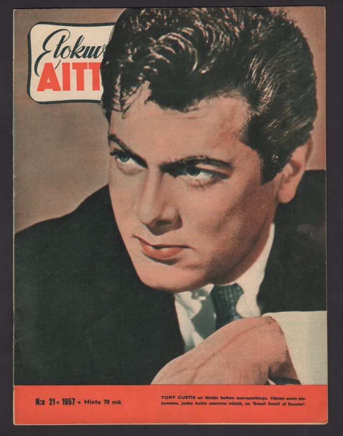 ELOKUVA-AITTA magazine side cover Issue 21   1957