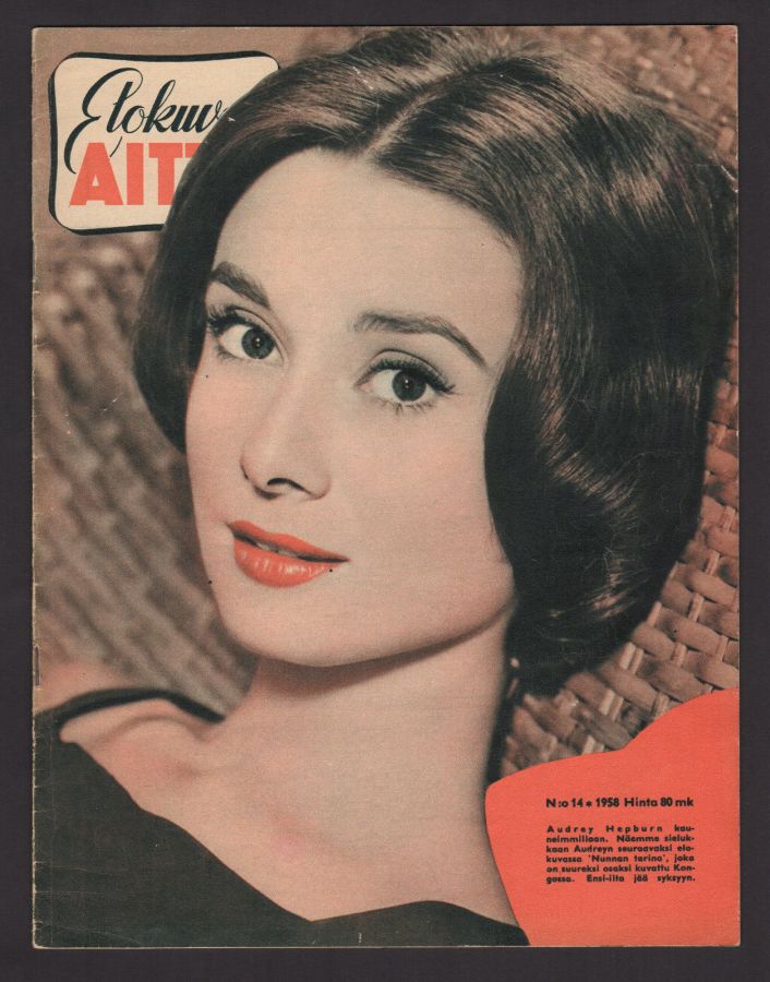 ELOKUVA-AITTA magazine side cover Issue 14   1958