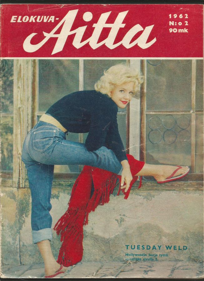 ELOKUVA-AITTA magazine side cover Issue 2   1962