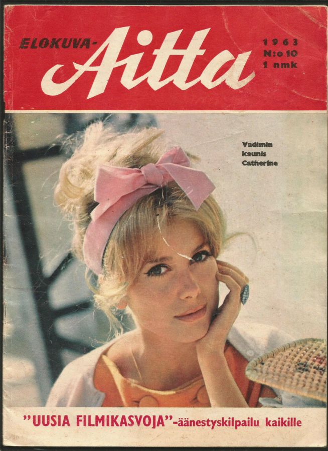 ELOKUVA-AITTA magazine side cover Issue 10   1963