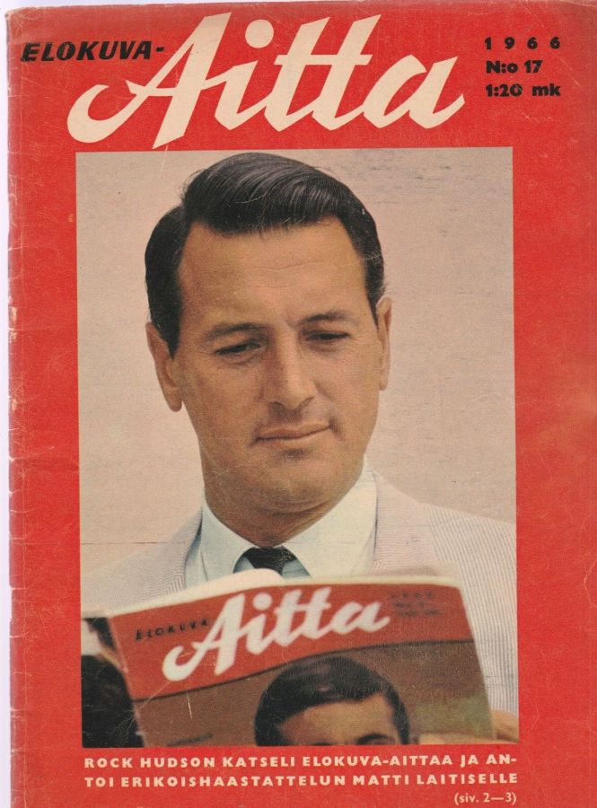 ELOKUVA-AITTA magazine side cover Issue 17   1966