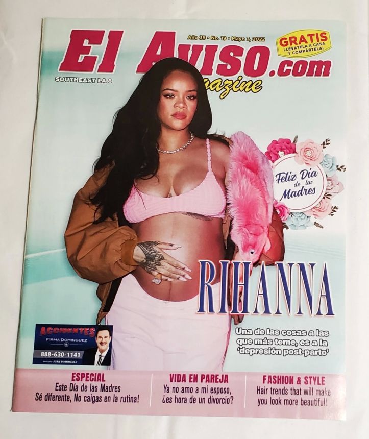 EL AVISO magazine side cover Issue 19 7 May 2022