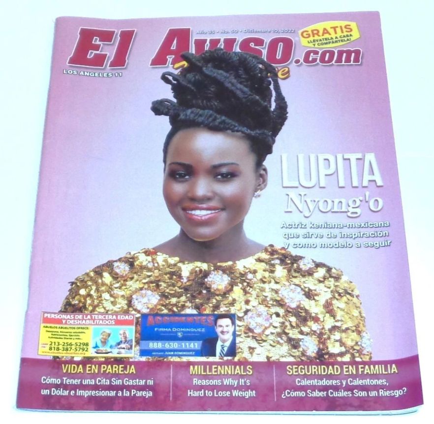 EL AVISO magazine side cover Issue 50 10 December 2022
