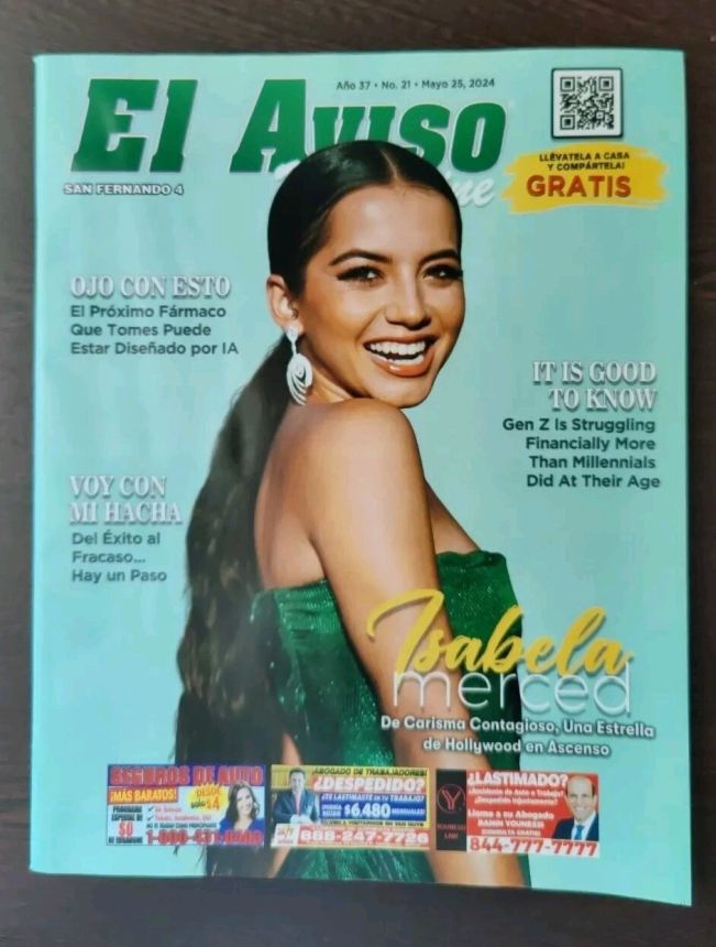 EL AVISO magazine side cover Issue 21 25 May 2024