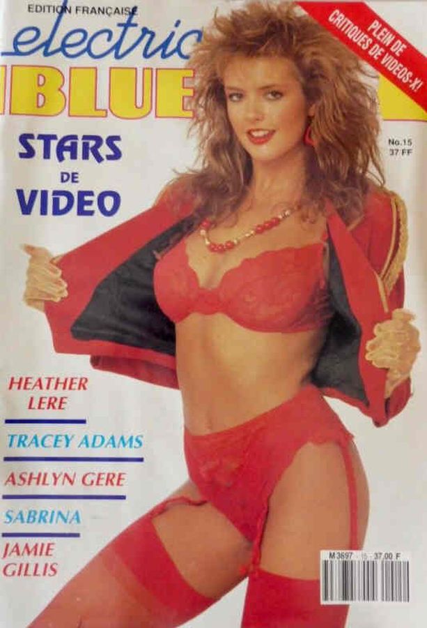 ELECTRIC BLUE (France) magazine side cover Issue 15   1992