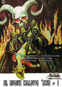 BUQUE MALDITO | EL magazine side cover Issue 1  2005