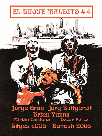 BUQUE MALDITO | EL magazine side cover Issue 4  2006