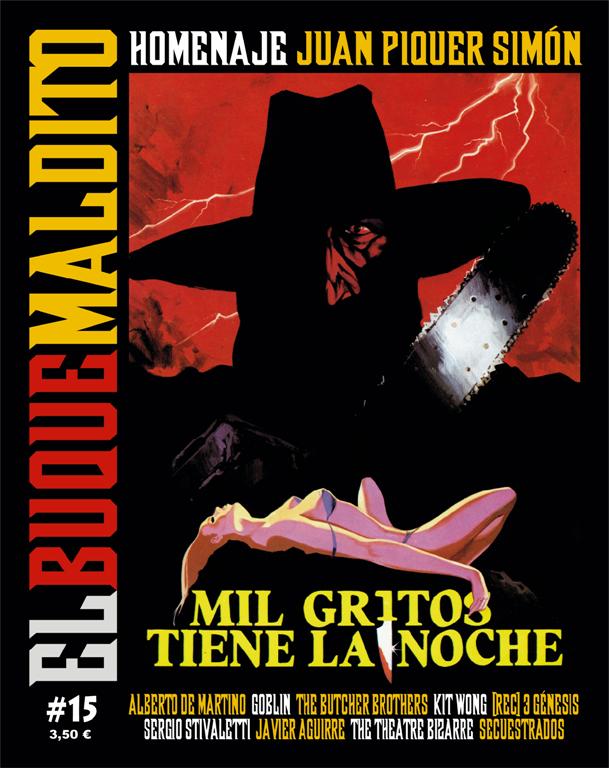 BUQUE MALDITO | EL magazine side cover Issue 15  