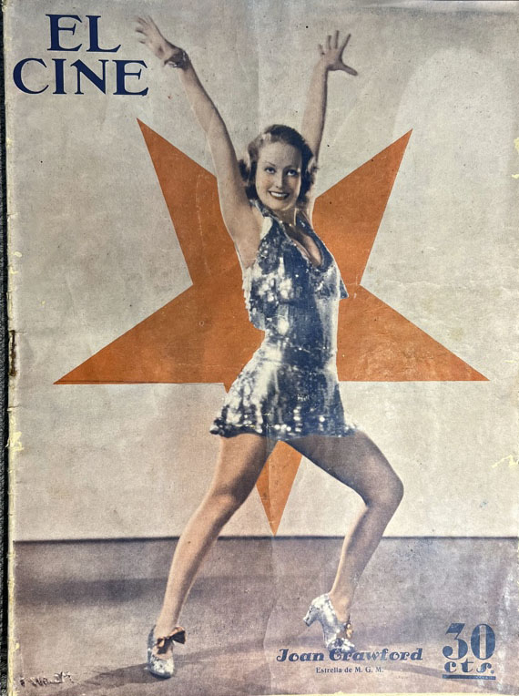CINE | EL magazine side cover Issue 26 30 June 1932