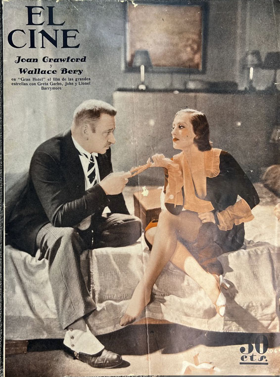 CINE | EL magazine side cover Issue 4 26 January 1933