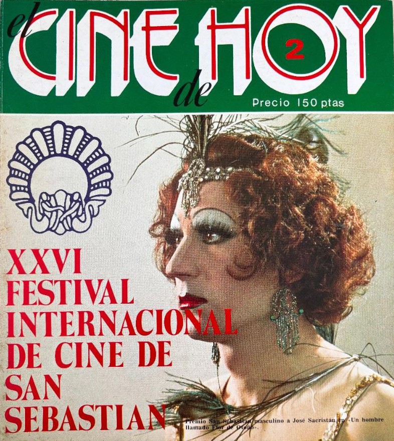 EL CINE DE HOY magazine side cover Issue 2   1978