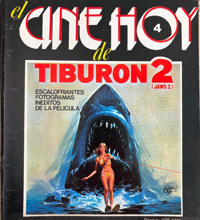 EL CINE DE HOY magazine side cover Issue 4   1978