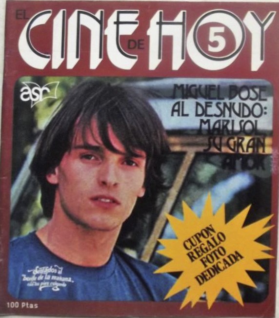 EL CINE DE HOY magazine side cover Issue 5   1978