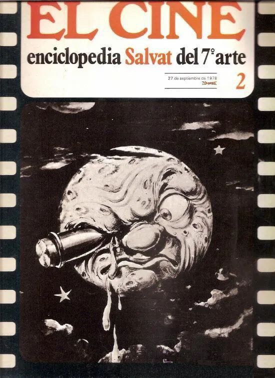 CINE | EL (Enciclopedia Salvat Del 7 Arte) magazine side cover Issue 2 27 September 1978