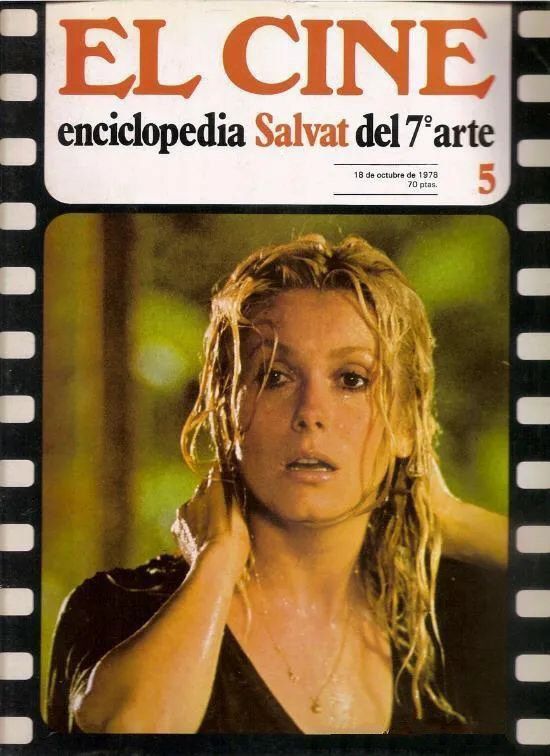 CINE | EL (Enciclopedia Salvat Del 7 Arte) magazine side cover Issue 5 18 October 1978