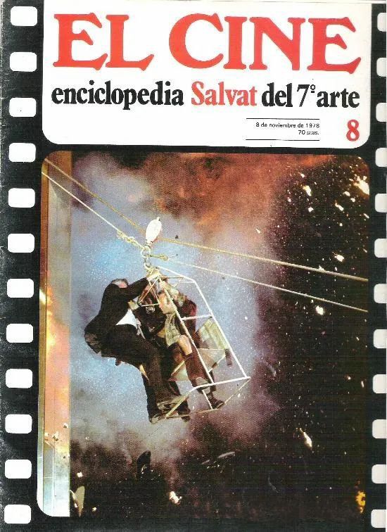 CINE | EL (Enciclopedia Salvat Del 7 Arte) magazine side cover Issue 8 8 November 1978
