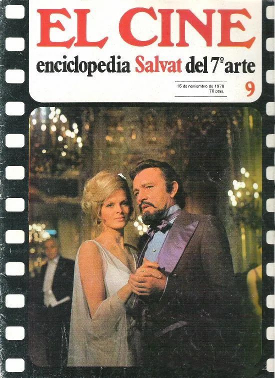 CINE | EL (Enciclopedia Salvat Del 7 Arte) magazine side cover Issue 9 15 November 1978
