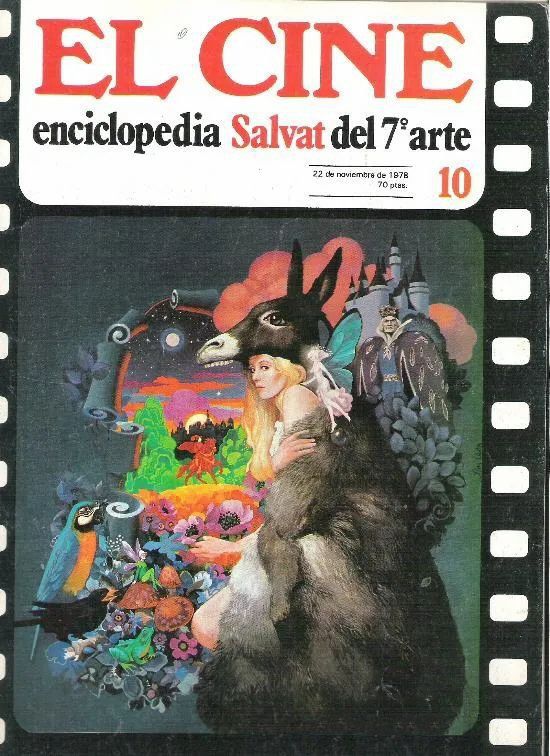 CINE | EL (Enciclopedia Salvat Del 7 Arte) magazine side cover Issue 10 22 November 1978