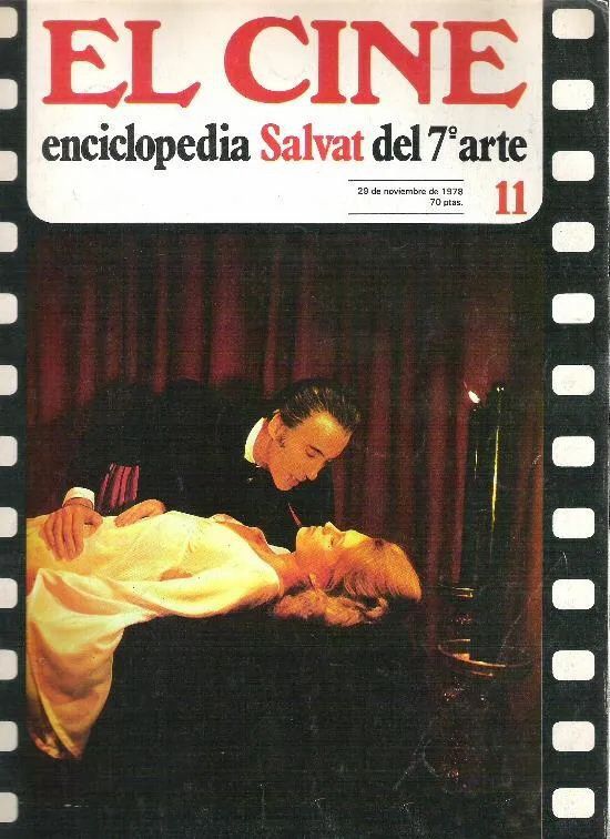 CINE | EL (Enciclopedia Salvat Del 7 Arte) magazine side cover Issue 11 29 November 1978