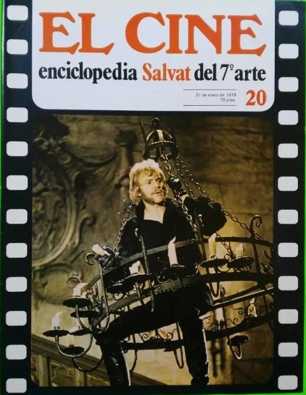 CINE | EL (Enciclopedia Salvat Del 7 Arte) magazine side cover Issue 20 31 January 1979